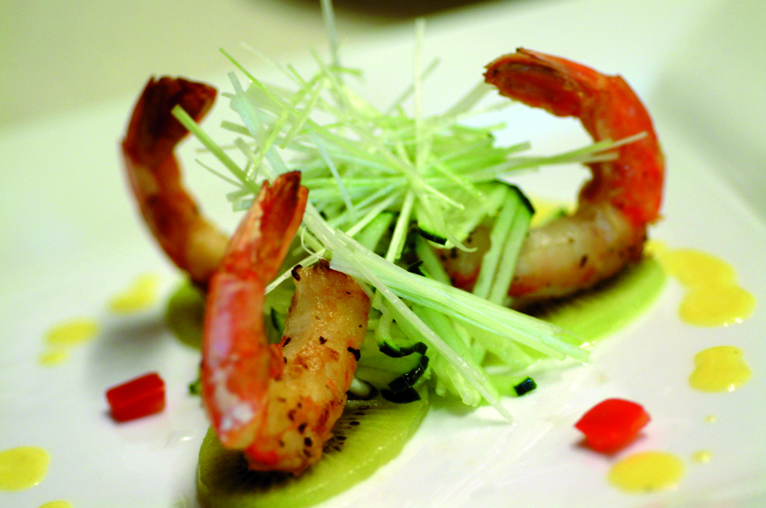 Piatto scampi 123
